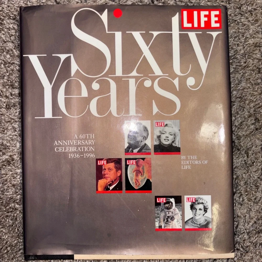 LIFE Magazine Sixty Years‎ 1936-1996 Hardcover Book VinTAGE RARE Collectible